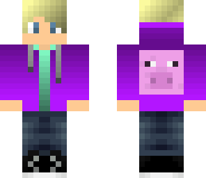 purple pig boy
