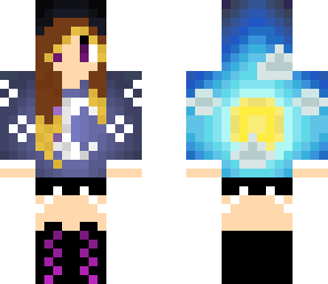 moon and sun girl