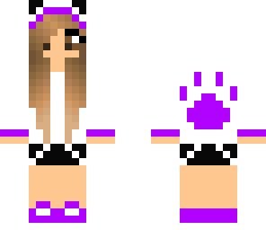 purple fox girl