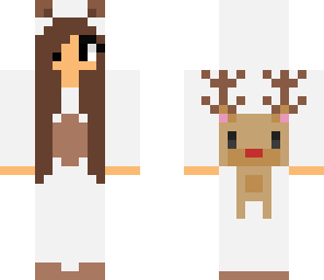 cute reindeer girl