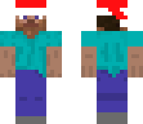 santa hat steve