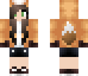 the skin was orange sooo