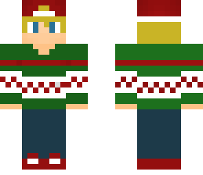 christmas sweater boy