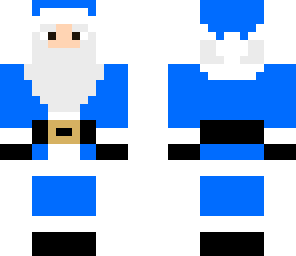 blue santa