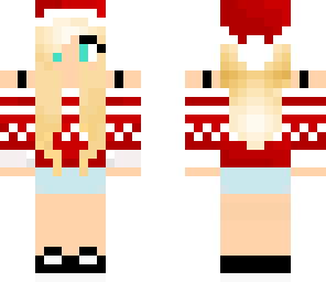 cute holiday girl