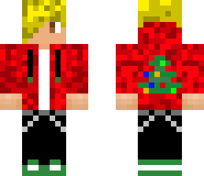 revised christmas skin