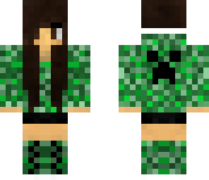 creeper hoodie girl