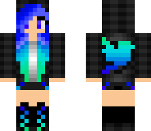 water bird girl