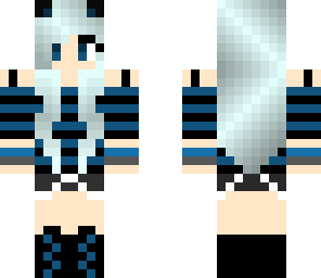 dark blue girl