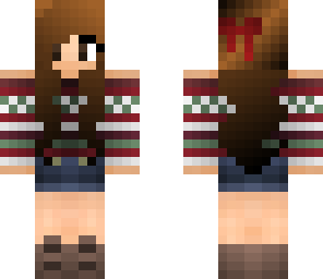 girl holiday skin