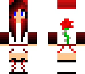 bloody rose red
