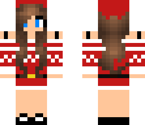 cute santa girl