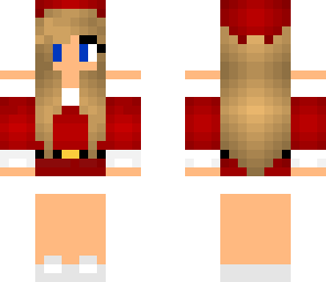 cute santa girl