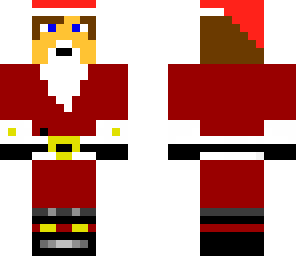 dude dressed as santa