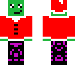 green man santa style