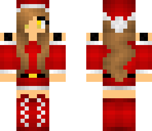 yellow eyed christmas girl