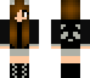 dark panda girl