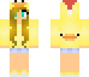santa duck girl