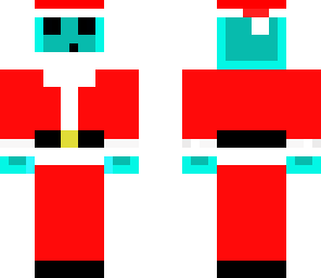 new blue slime santa 3