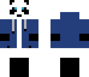 blue panda guy