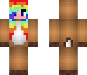 rainbow reindeer girl