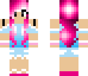 beach pink girl