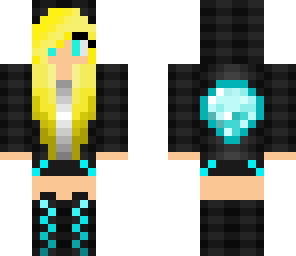 blonde hoodie girl