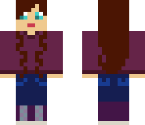 purple girl