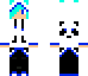 panda boy blue
