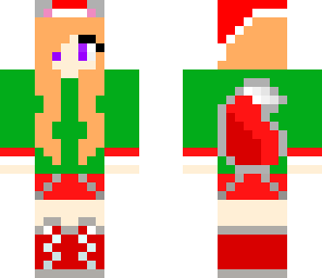 my girlfriends christmas skin