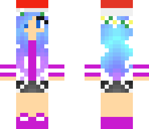 christmas galaxy girl