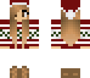 xmas girl white jeans