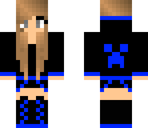 blue girl