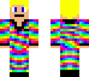 rainbow suit