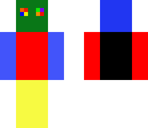 multi colored man