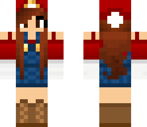 christmas mario girl