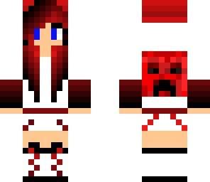 red creeper girl