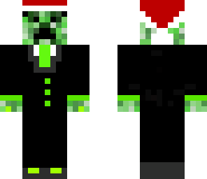 creeper santa hat