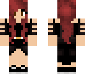 redhead girl brown eyes