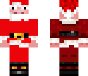 santa claus pig