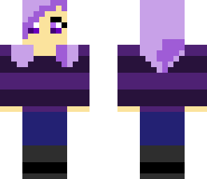 purple girl