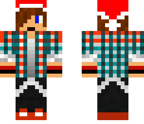 awesome guy with santa hat 2