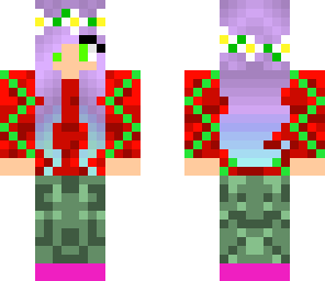 xmas flower girl