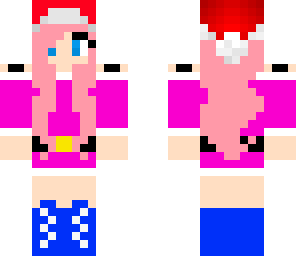 cute candy santa girl