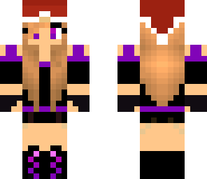 ender girl santa hat