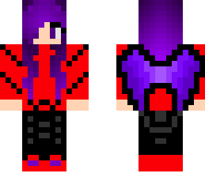 cute purple red