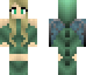 green dragon girl fixed