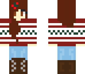 ugly sweater girl
