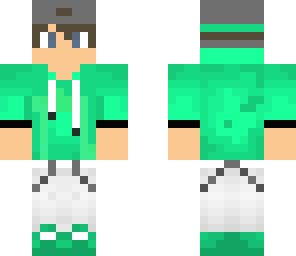 light-green skater