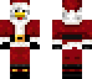 the muscle chicken santa